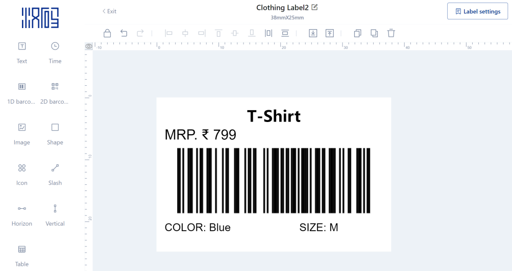create mrp barcode